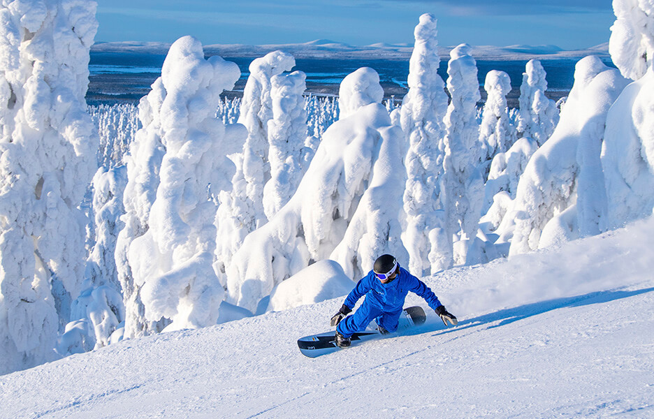 Lumilautailu Suomessa